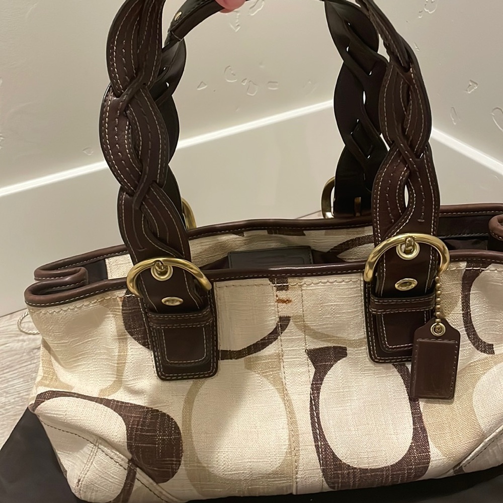 Authentic Coach signature bag circa 2008